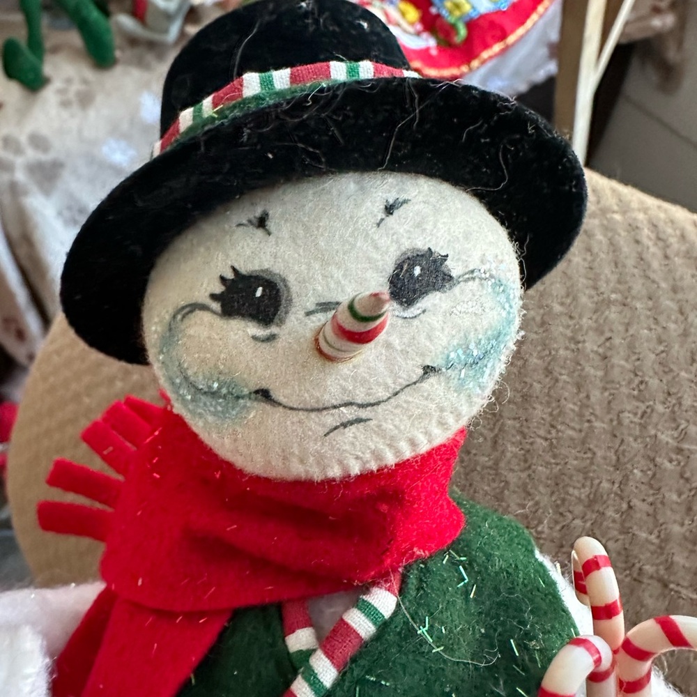 12” Annalee snowman